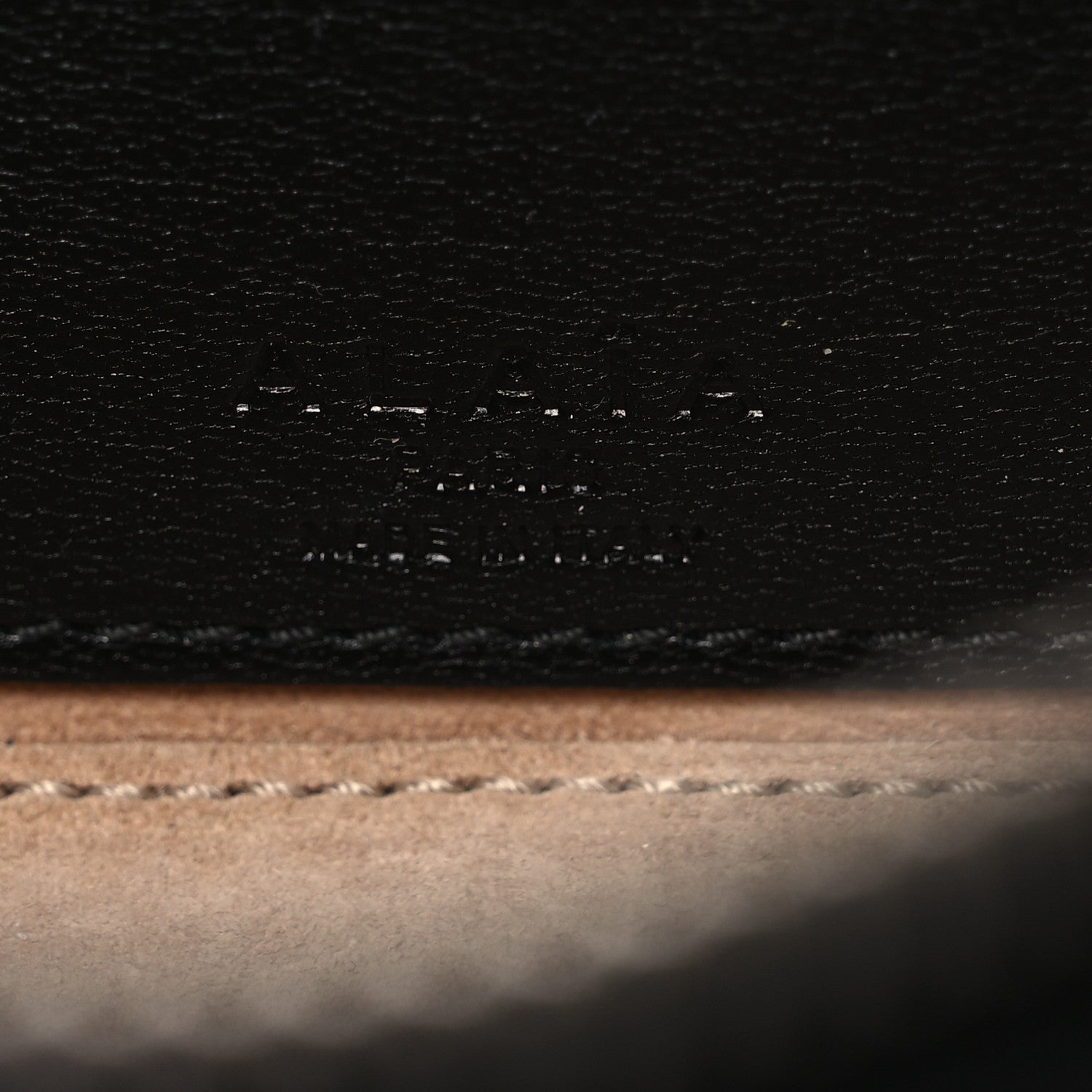Alaia Shiny Goatskin Small Le Teckel Bag Black Black 7 of 11
