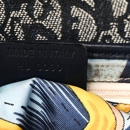 Christian Dior Monogram Saddle Bag Blue 7 of 10