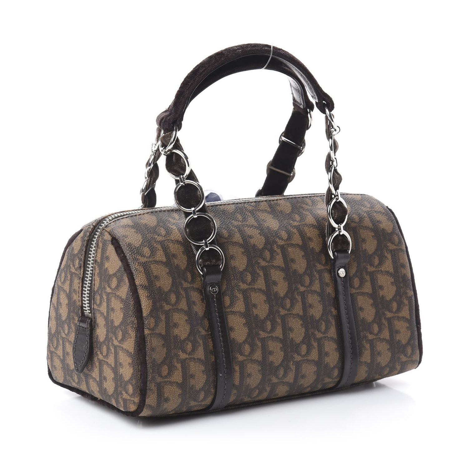 Monogram Trotter Romantique Boston Bag Brown