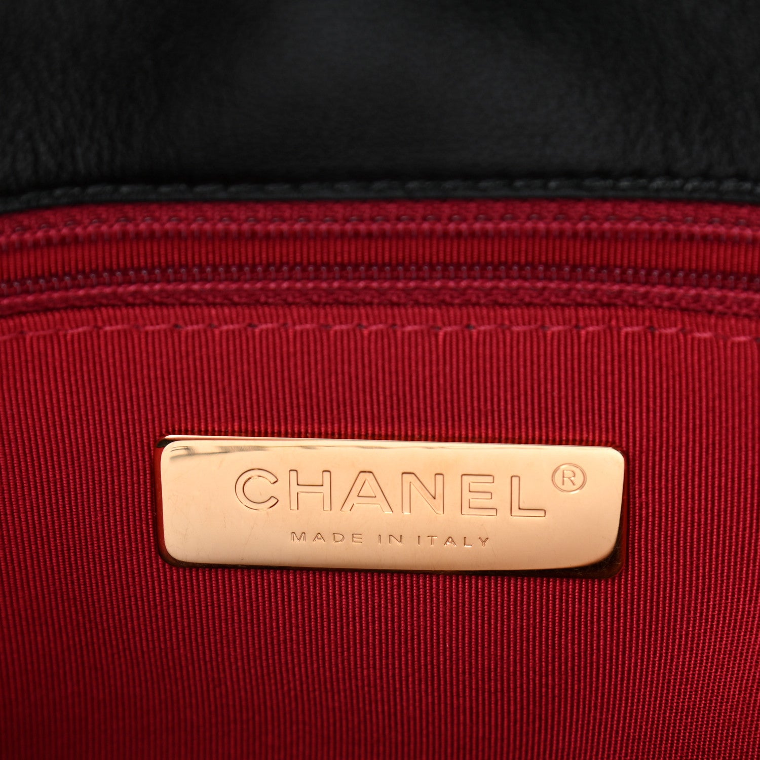Chanel Lambskin Quilted Large Chanel 19 Flap Black 5 of 10