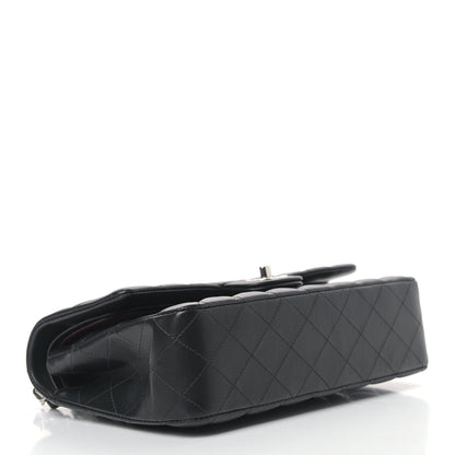 Chanel Lambskin Quilted Medium Double Flap Black 3 of 11