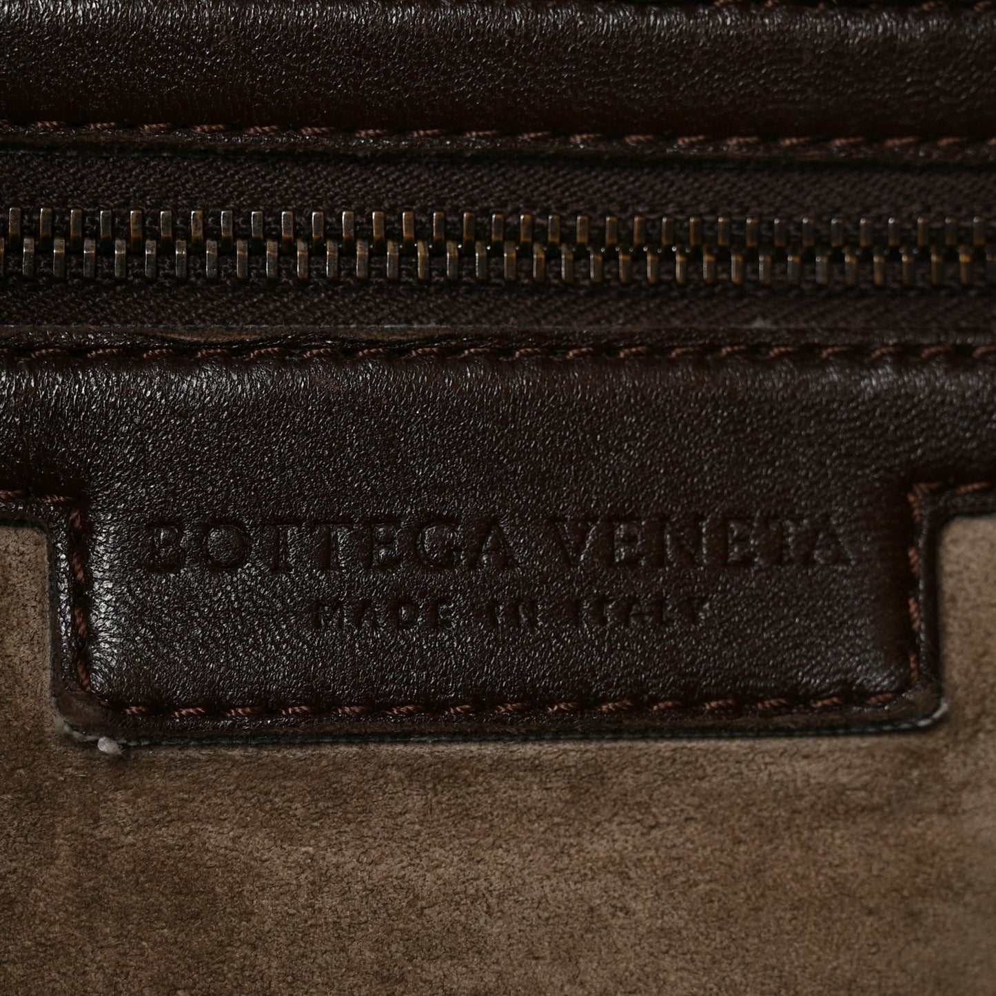 Nappa Intrecciato Large Belly Veneta Hobo Ebano