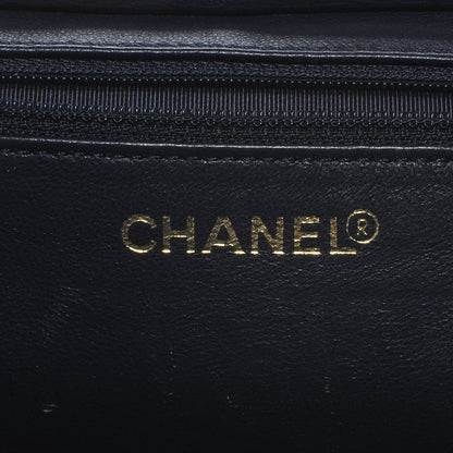 Chanel Lambskin Petit Timeless Shopping Tote PTT Navy Blue 6 of 8