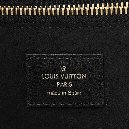 Louis Vuitton Empreinte Monogram Giant Broderies Neverfull MM Black 6 of 11