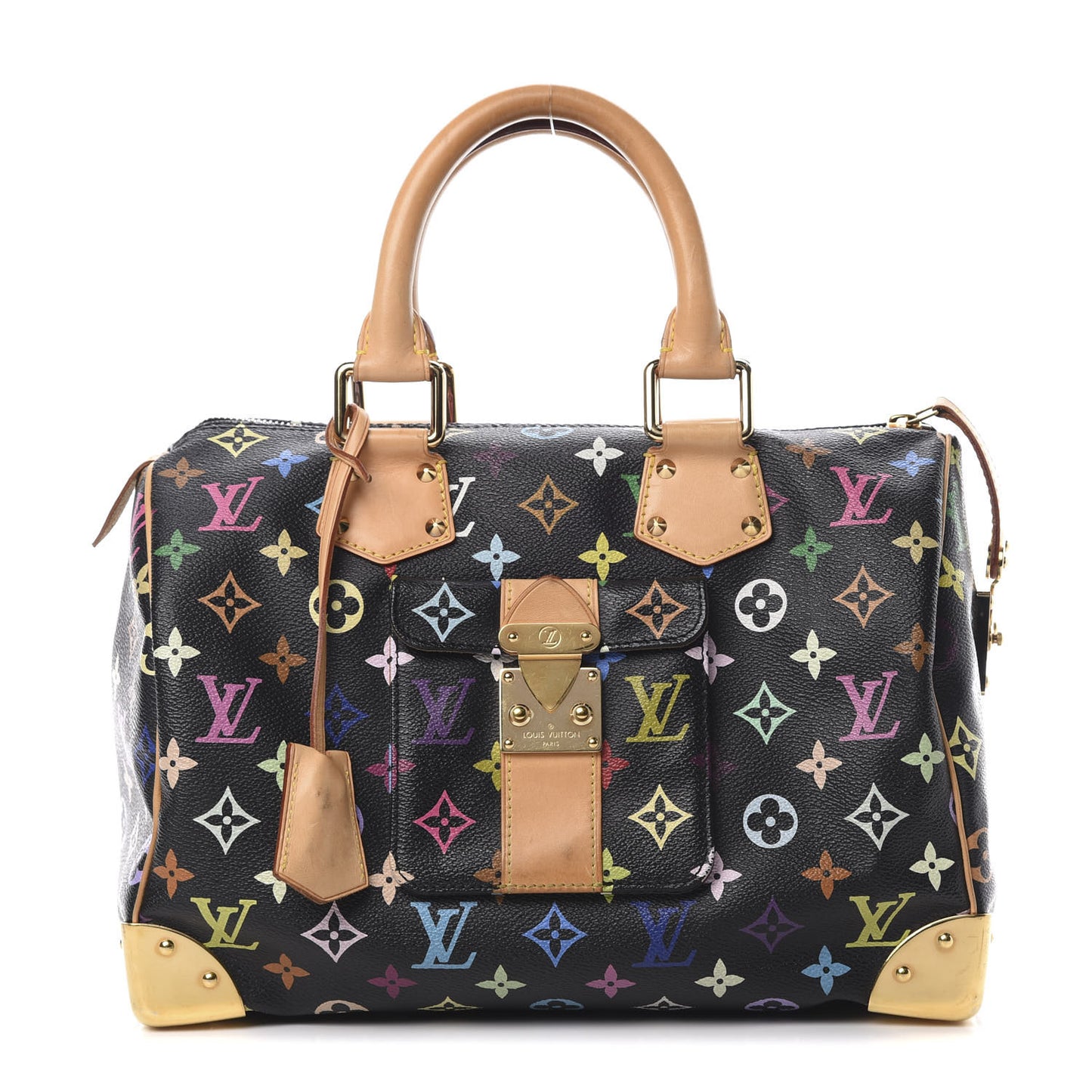 Monogram Multicolor Speedy 30 Black