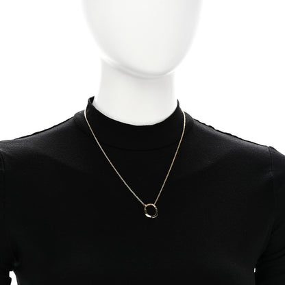 Tiffany 18K Yellow Gold Small Lock Pendant Necklace 2 of 6