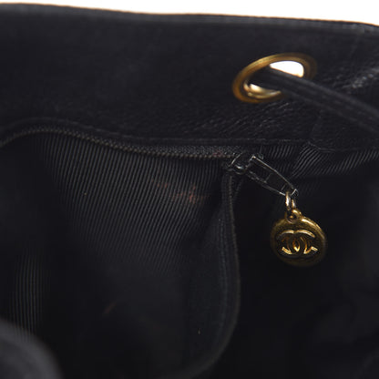 Chanel Caviar CC Backpack Black 8 of 13