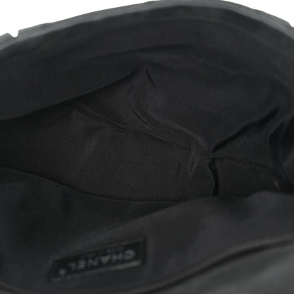 Chanel Iridescent Calfskin Quilted East West Flap Black 5 of 10