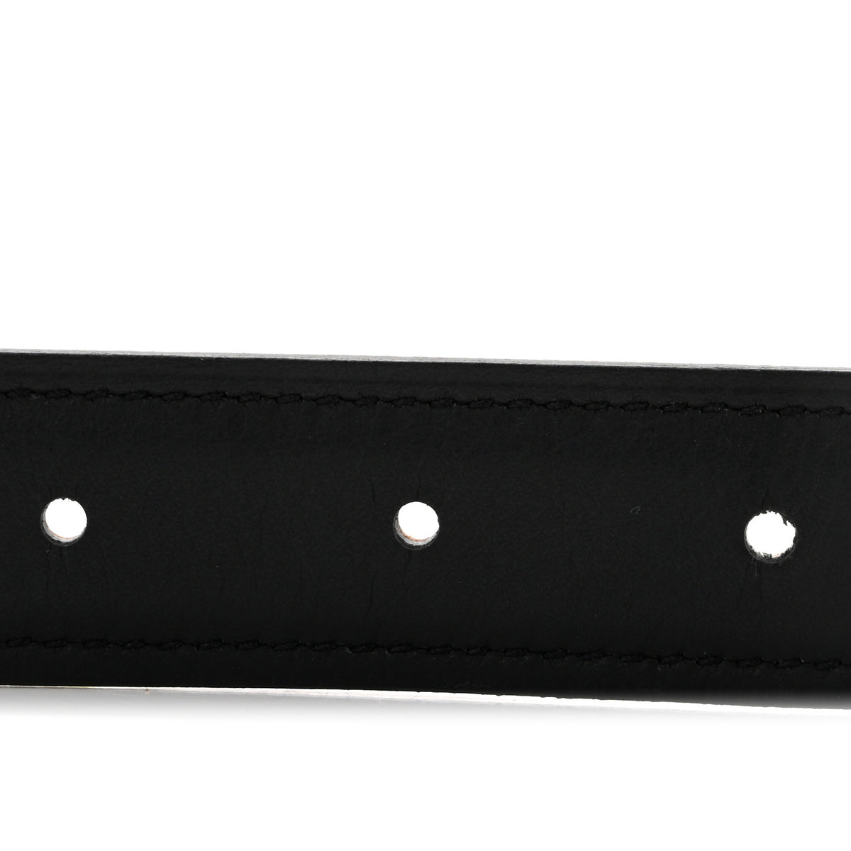 Hermes Epsom Swift 24mm Mors H Belt 100 Black Gold 3 of 6