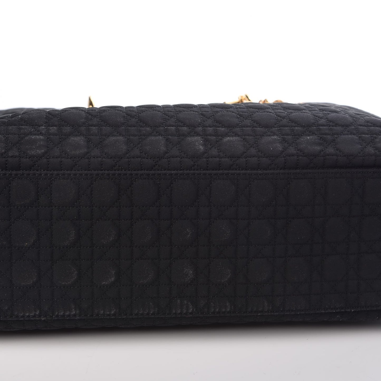 Nylon Cannage Large Lady Dior Black