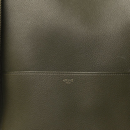 Celine Soft Grained Calfskin Sangle Bucket Bag Light Khaki 8 of 13