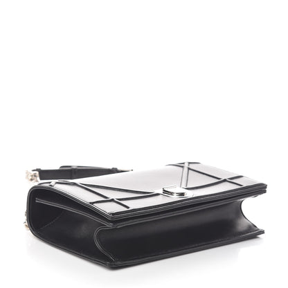 Christian Dior Lambskin Medium Diorama Flap Bag Black 4 of 10