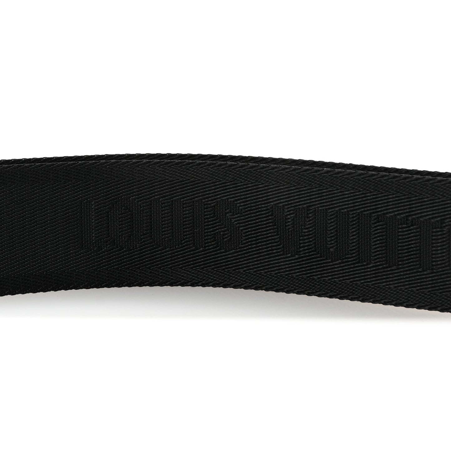 Nylon Alpha Messenger Strap Black Sky Blue