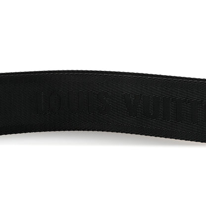 Louis Vuitton Nylon Alpha Messenger Strap Black Sky Blue 4 of 5