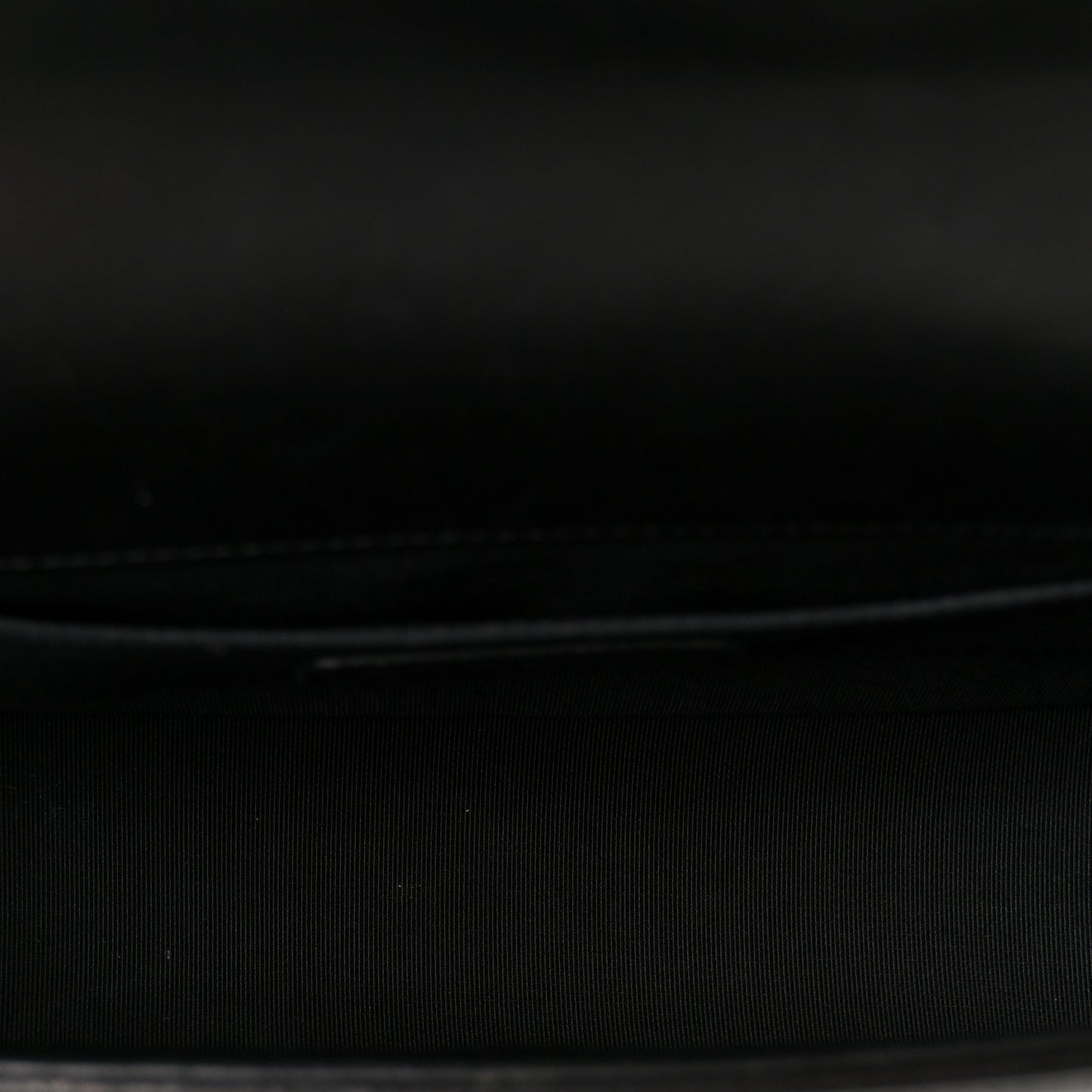 Lambskin Quilted Medium Boy Flap Black