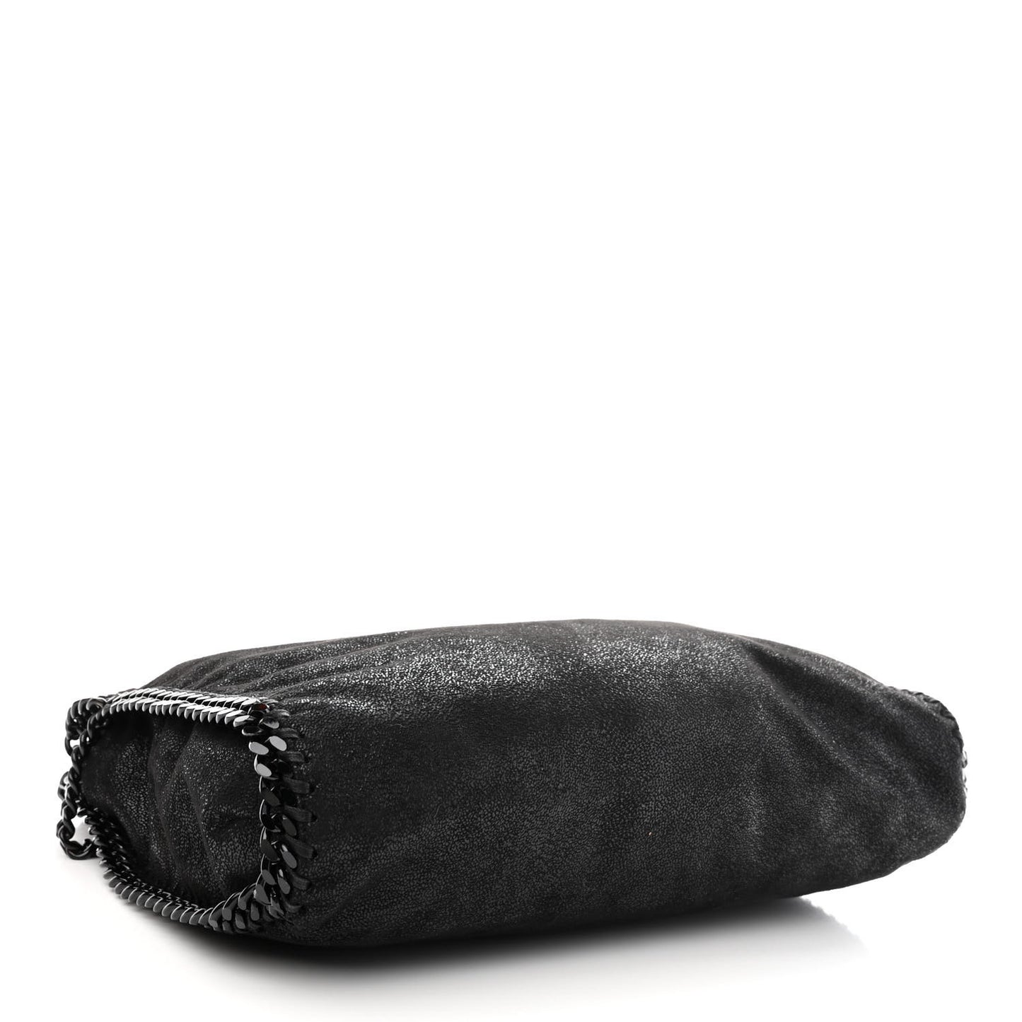 Shaggy Deer Falabella Fold Over Tote Black