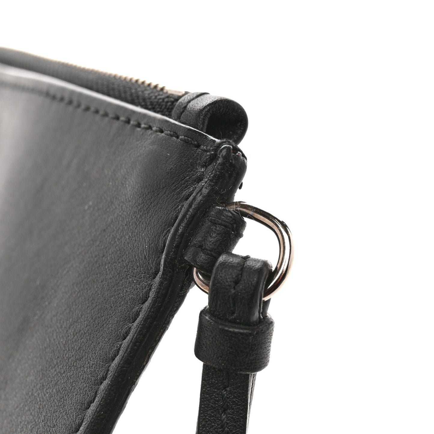 Calfskin Diorissimo Pouch Black