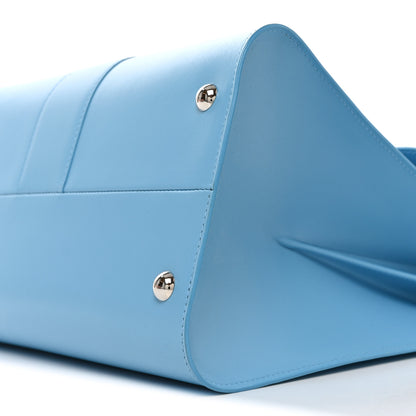 Delvaux Box Calfskin MM L'Humour Brillant Satchel Ciel 9 of 9