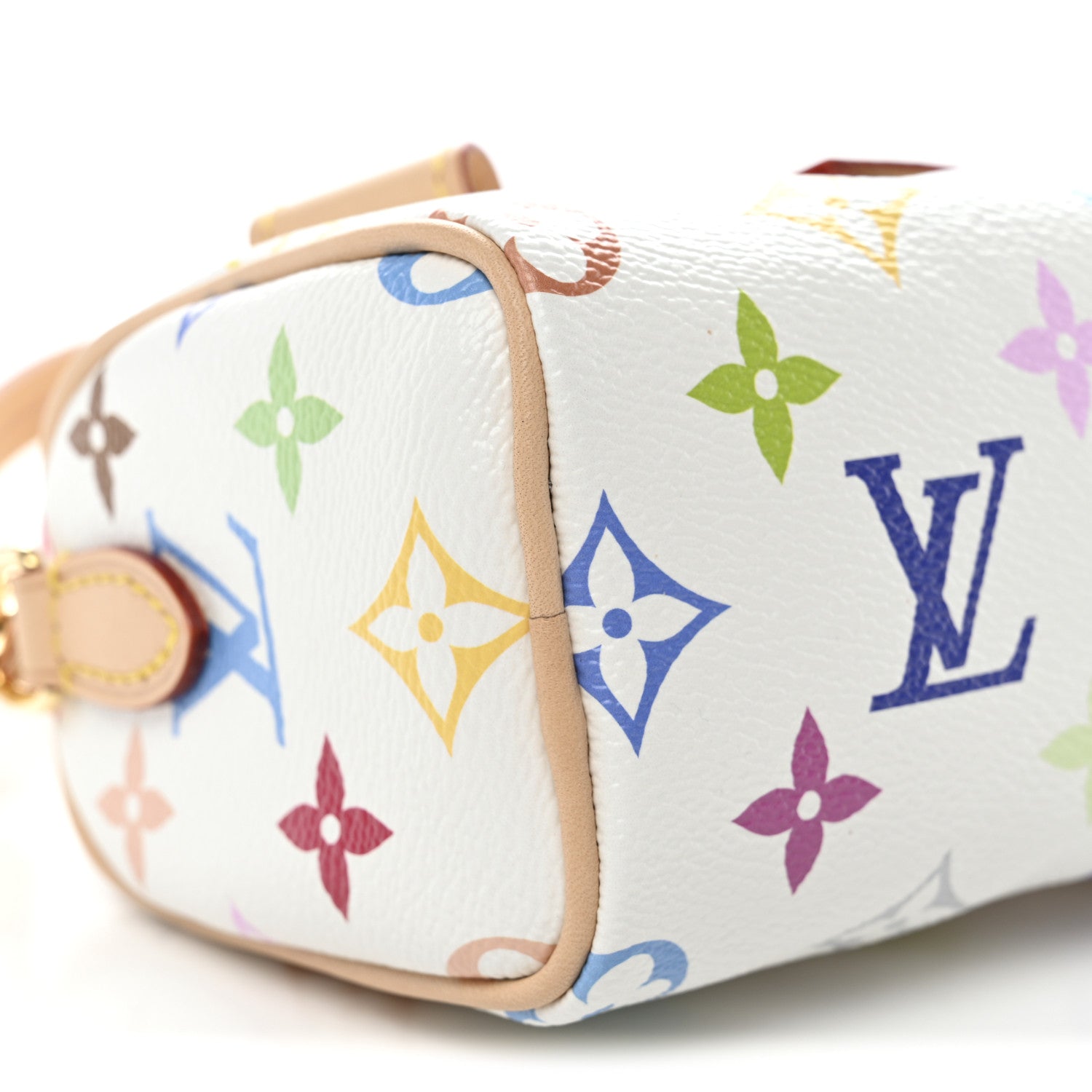 Louis Vuitton LV X TM Monogram Multicolor Nano Speedy White 8 of 10