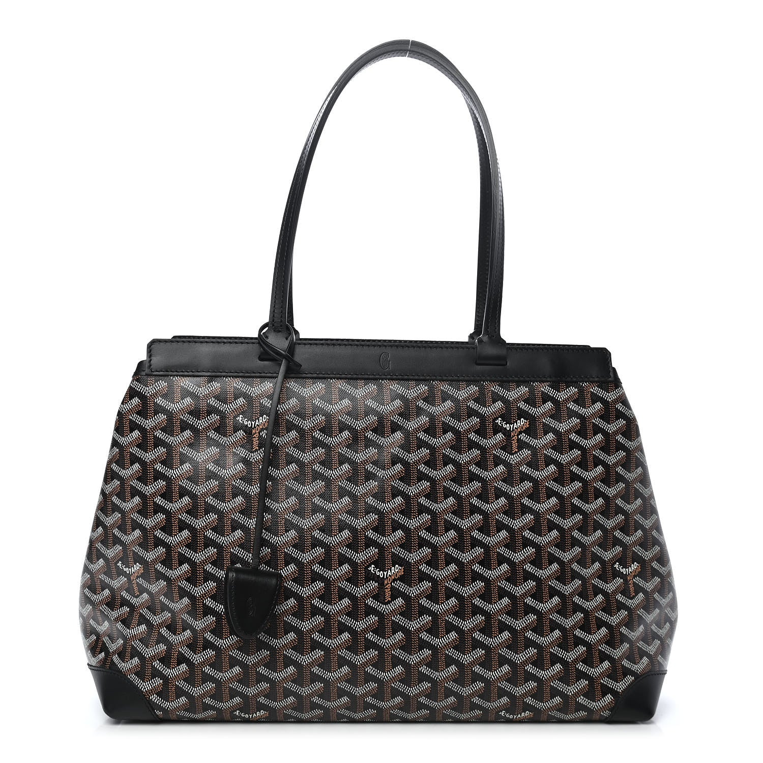 Goyard Goyardine Bellechasse PM Black 1 of 8