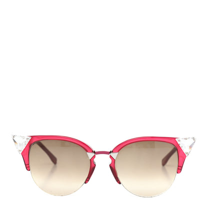 Fendi Iridia Sunglasses FF 0041/S Cherry Palladium 2 of 7