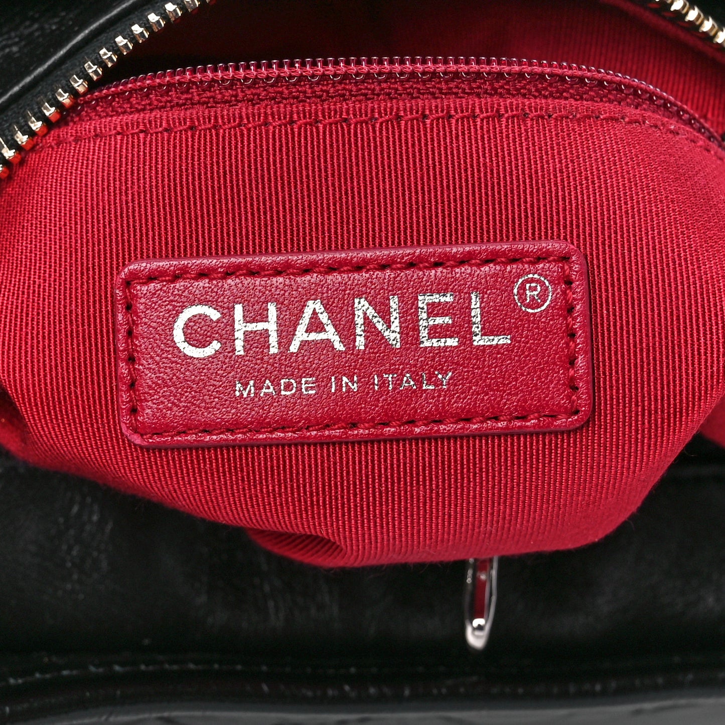 Aged Calfskin Quilted Small Gabrielle Logo Hobo Black