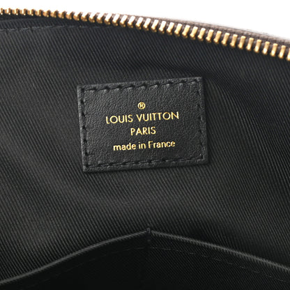 Louis Vuitton Damier Ebene Odeon Tote MM Black 6 of 9