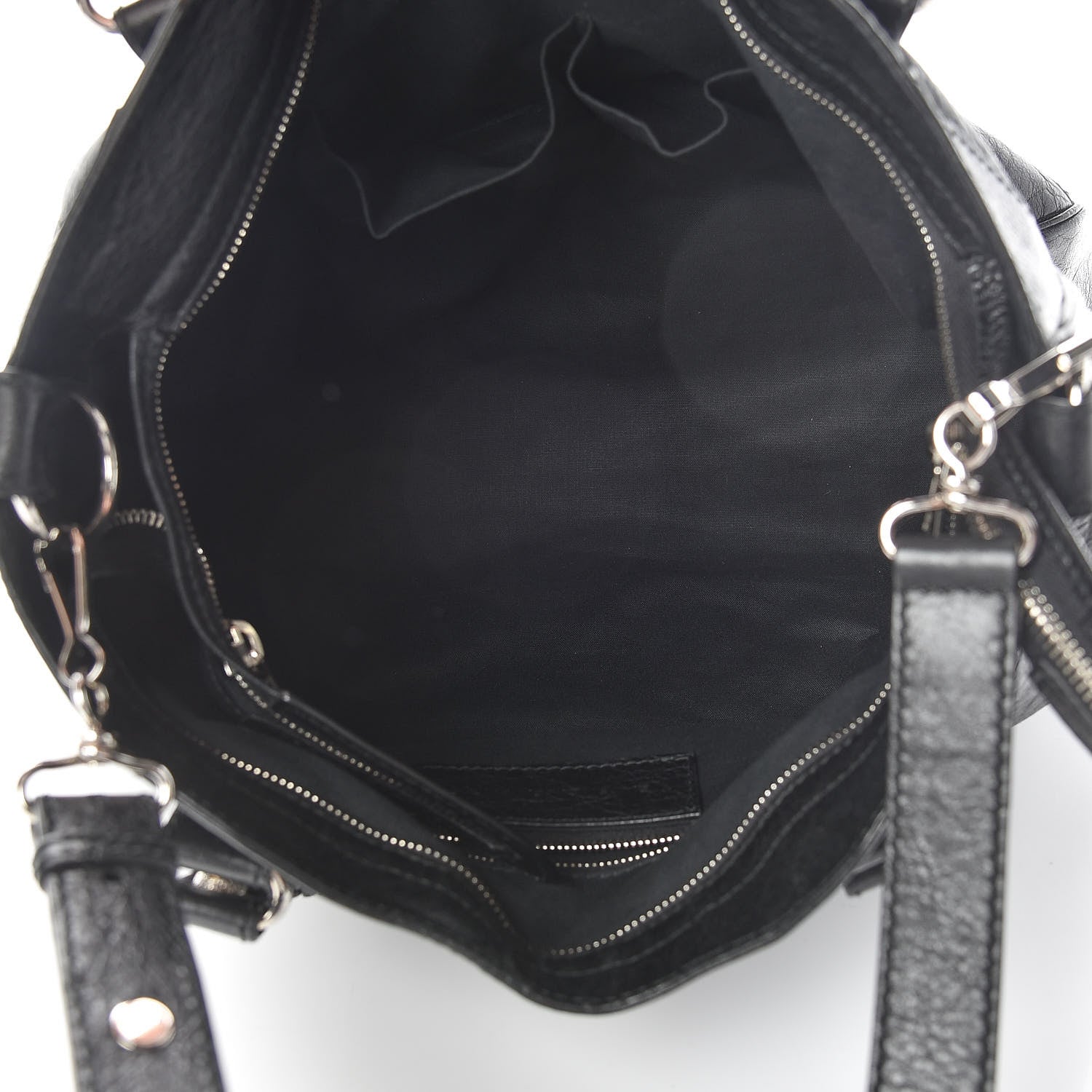 Balenciaga Agneau Giant 12 Silver Hardware Velo Black 5 of 13