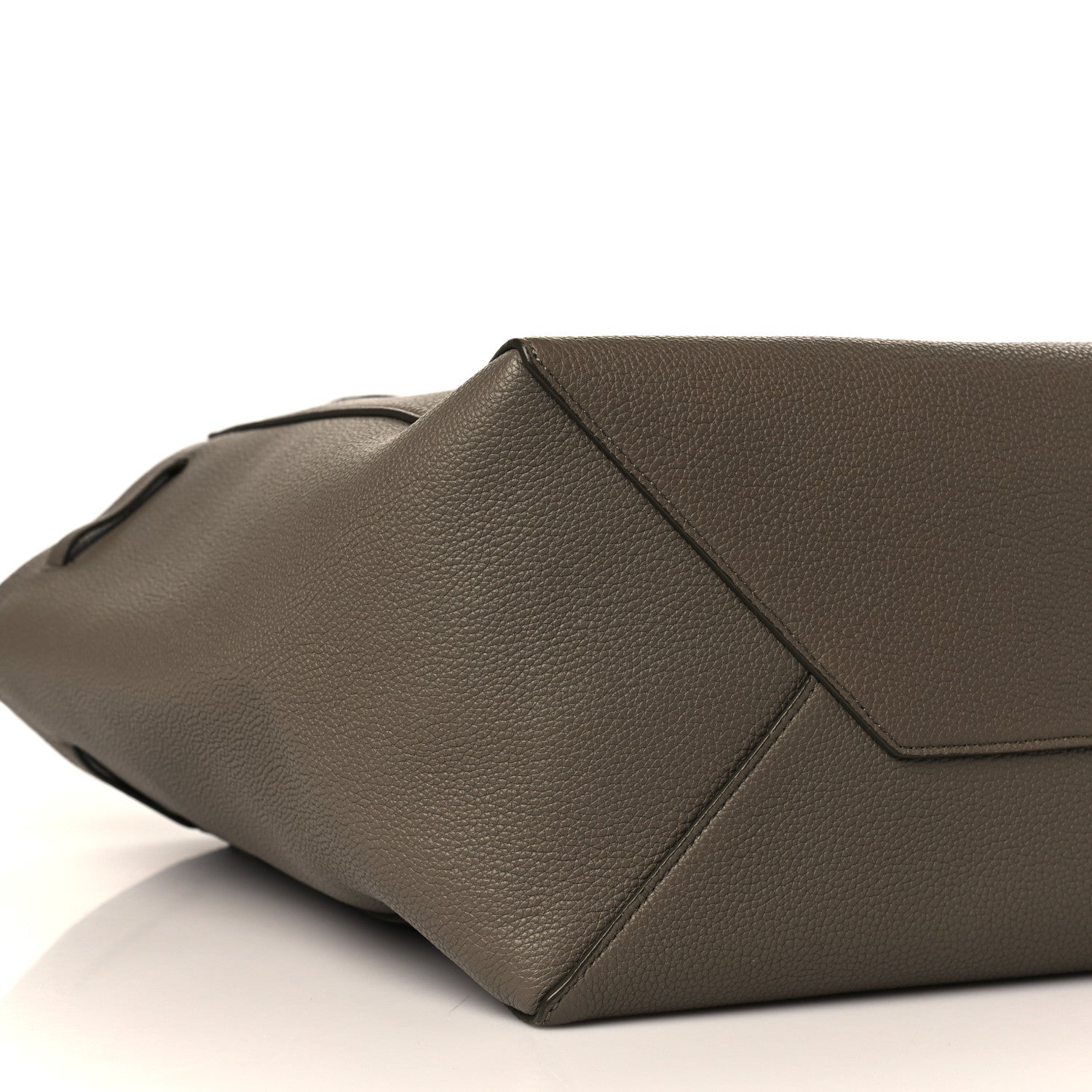 Celine Soft Grained Calfskin Small Belt Cabas Phantom Taupe 6 of 7