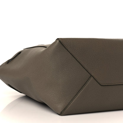 Celine Soft Grained Calfskin Small Belt Cabas Phantom Taupe 6 of 7