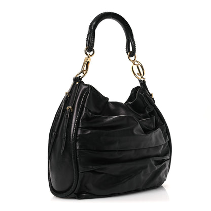 Christian Dior Lambskin Medium Libertine Hobo Black 3 of 11