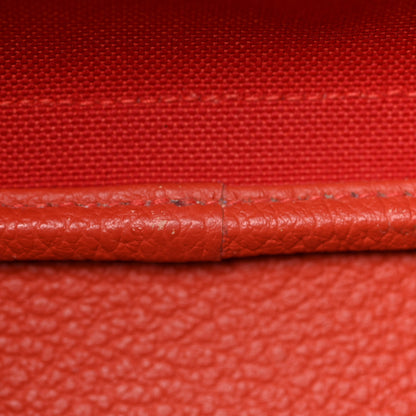 Hermes Toile Officier Negonda Garden Party 36 Rouge Tomate Capucine 13 of 29