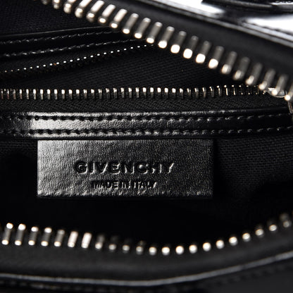 Givenchy Shiny Lord Calfskin Mini Antigona Black 7 of 8