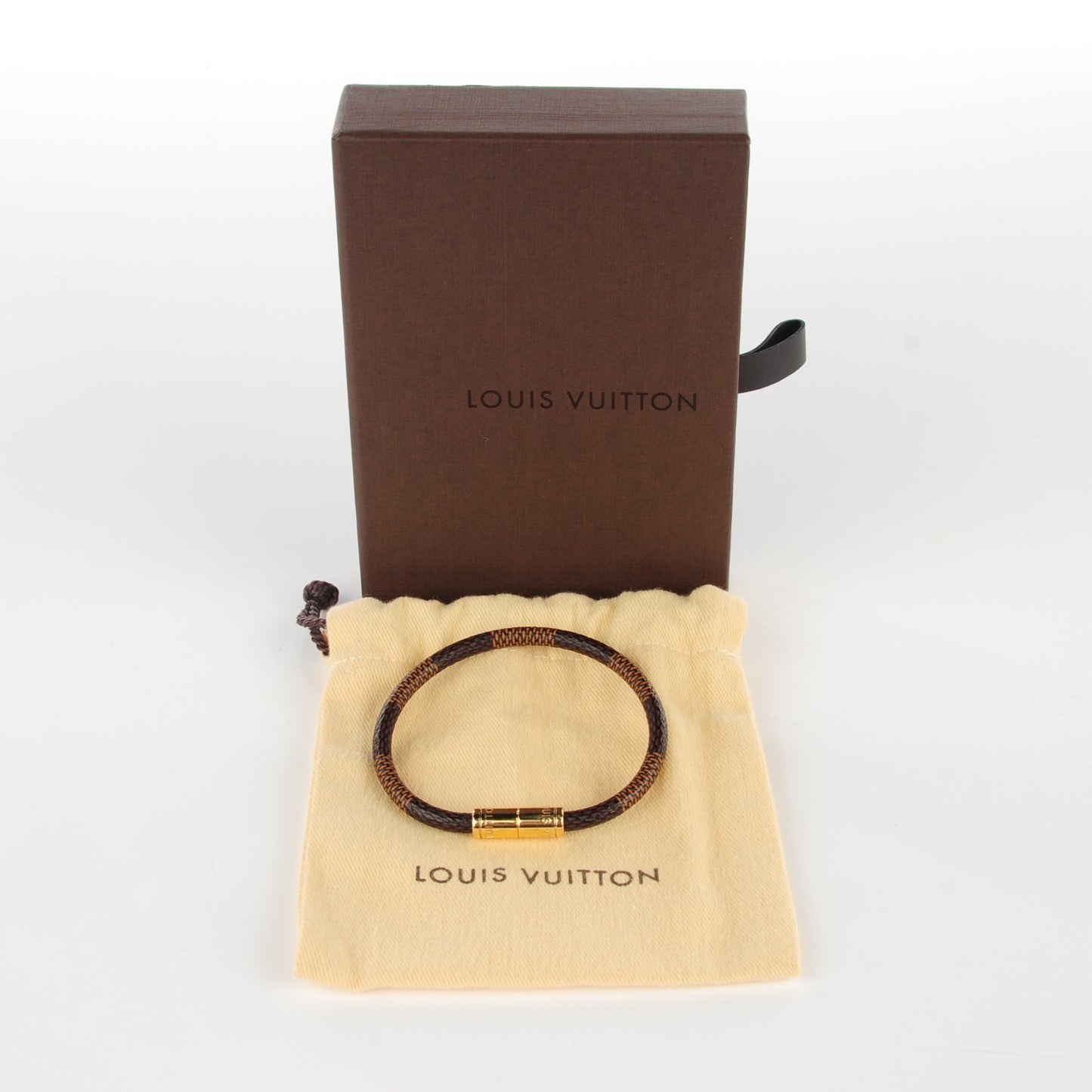 Damier Ebene Keep It Bracelet 17