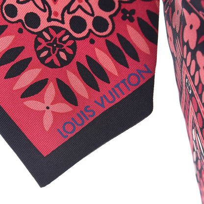 Louis Vuitton Silk Amstramgram Bandeau Rose Corail 3 of 4