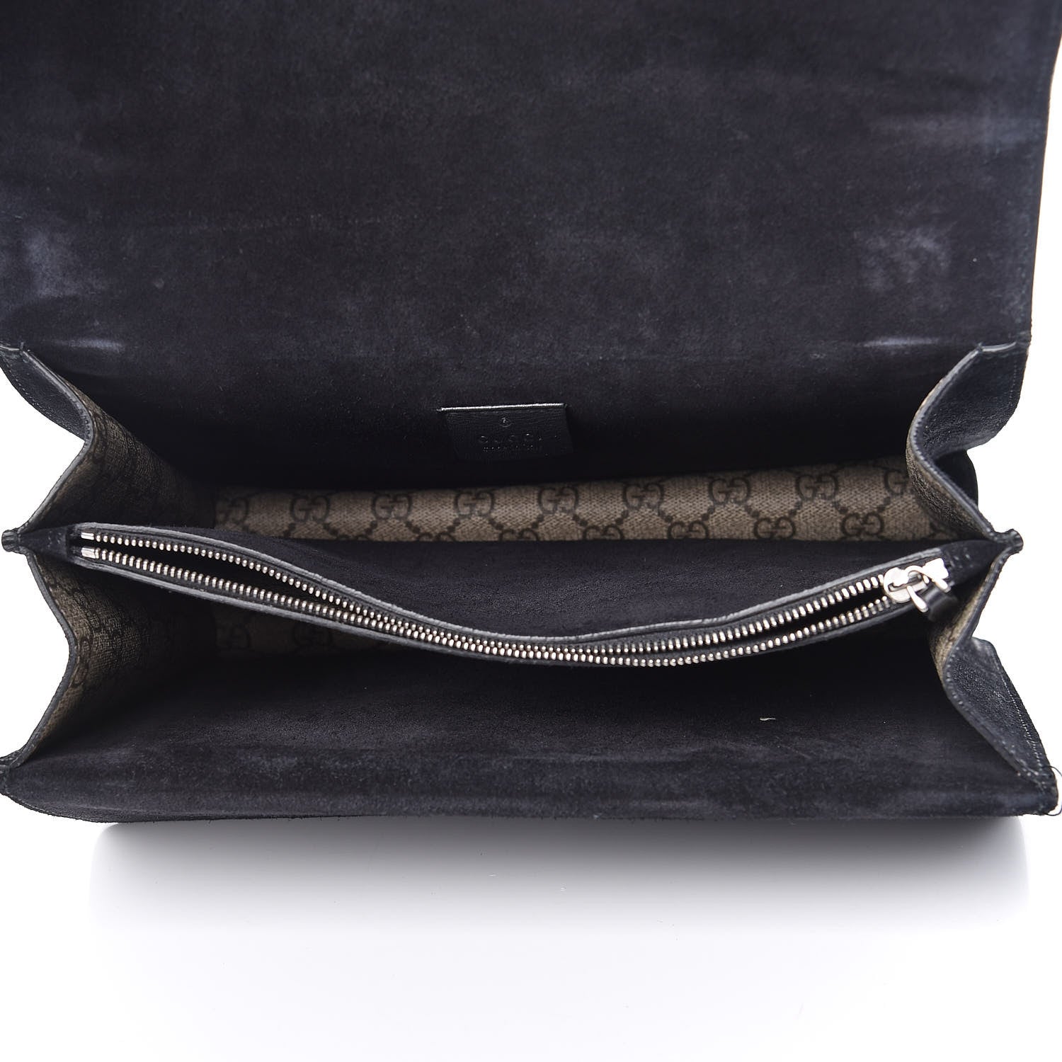 Gucci GG Supreme Monogram Medium Dionysus Shoulder Bag Black 8 of 17