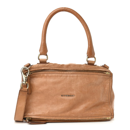 Givenchy Tumbled Sheepskin Medium Pandora Caramel 1 of 15