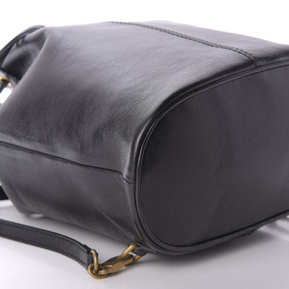 Gucci Piuma Lux Energy Medium Re(Belle) Convertible Bucket Bag Black 5 of 8