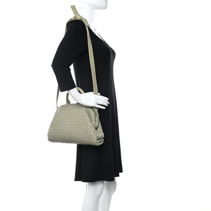 Bottega Veneta Nappa Intrecciato Small Padded The Handle Tote New Sauge 2 of 9