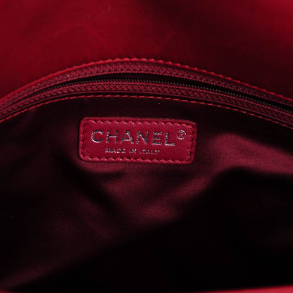 Chanel Lambskin Quilted 3 Maxi Flap Bag Red 6 of 7