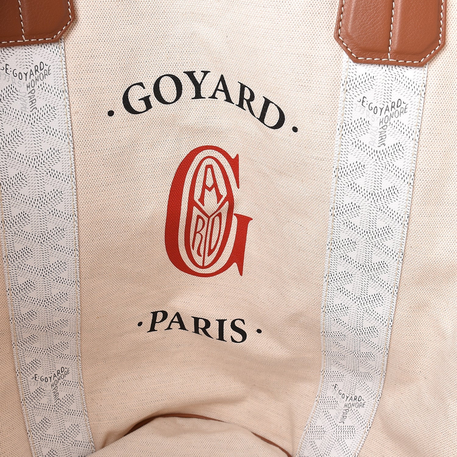 Goyard Goyardine Reversible Belharra White 10 of 13