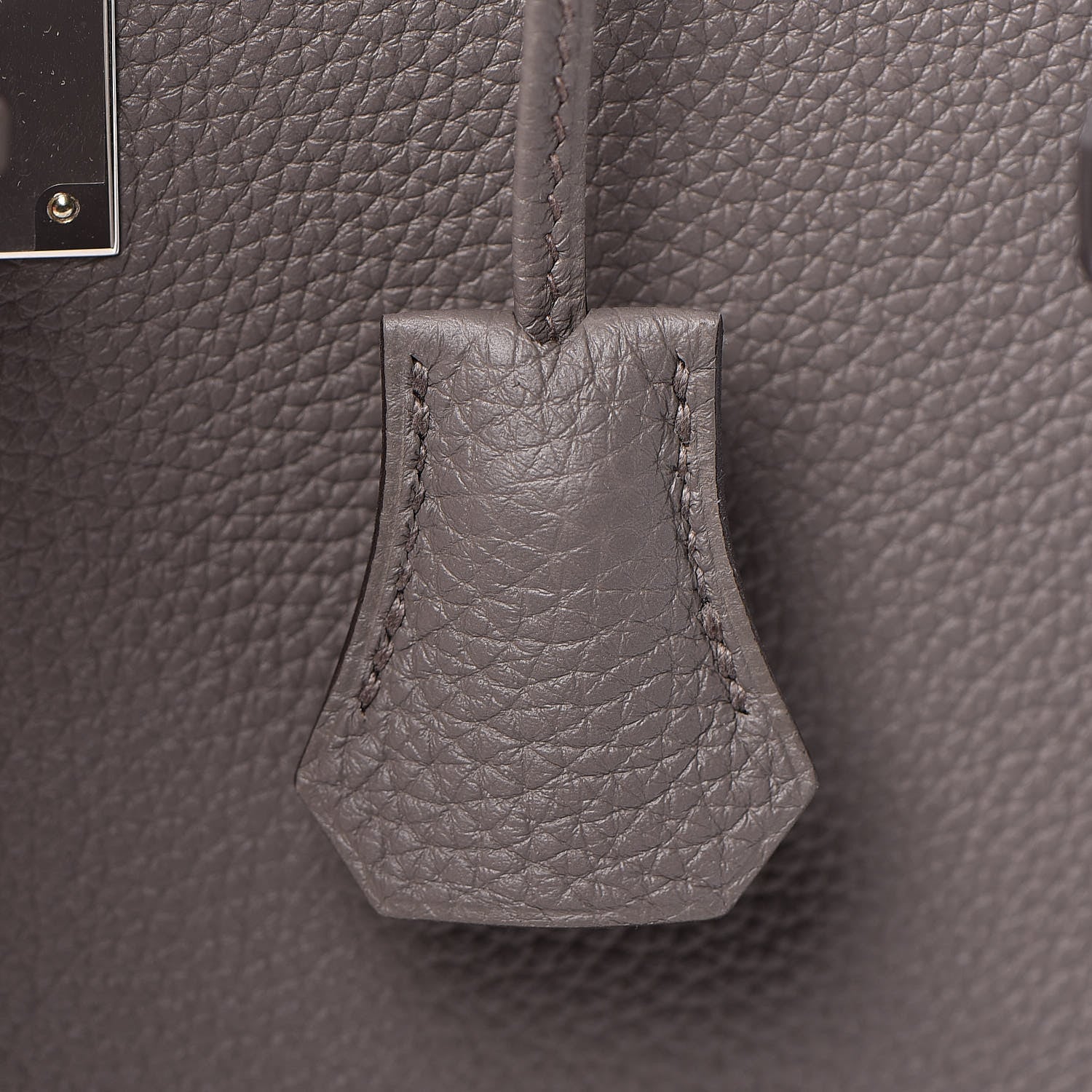 Hermes Togo Kelly Retourne 28 Etain 30 of 34