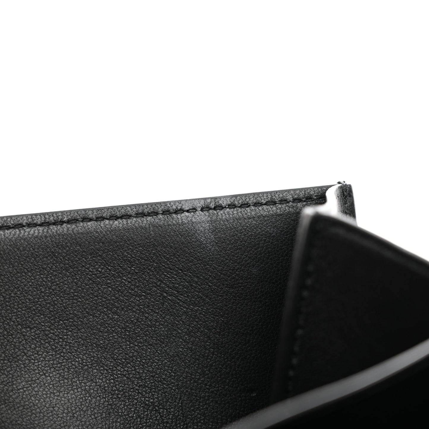 Vitello Barocco Virtus Small Top Handle Shoulder Bag Black