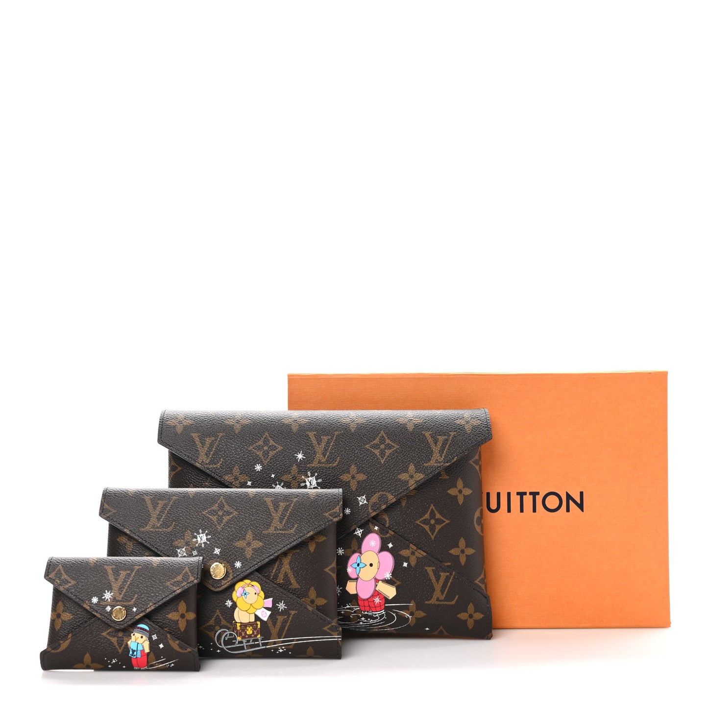 Monogram 2023 Christmas Animation Kirigami Pochette Set