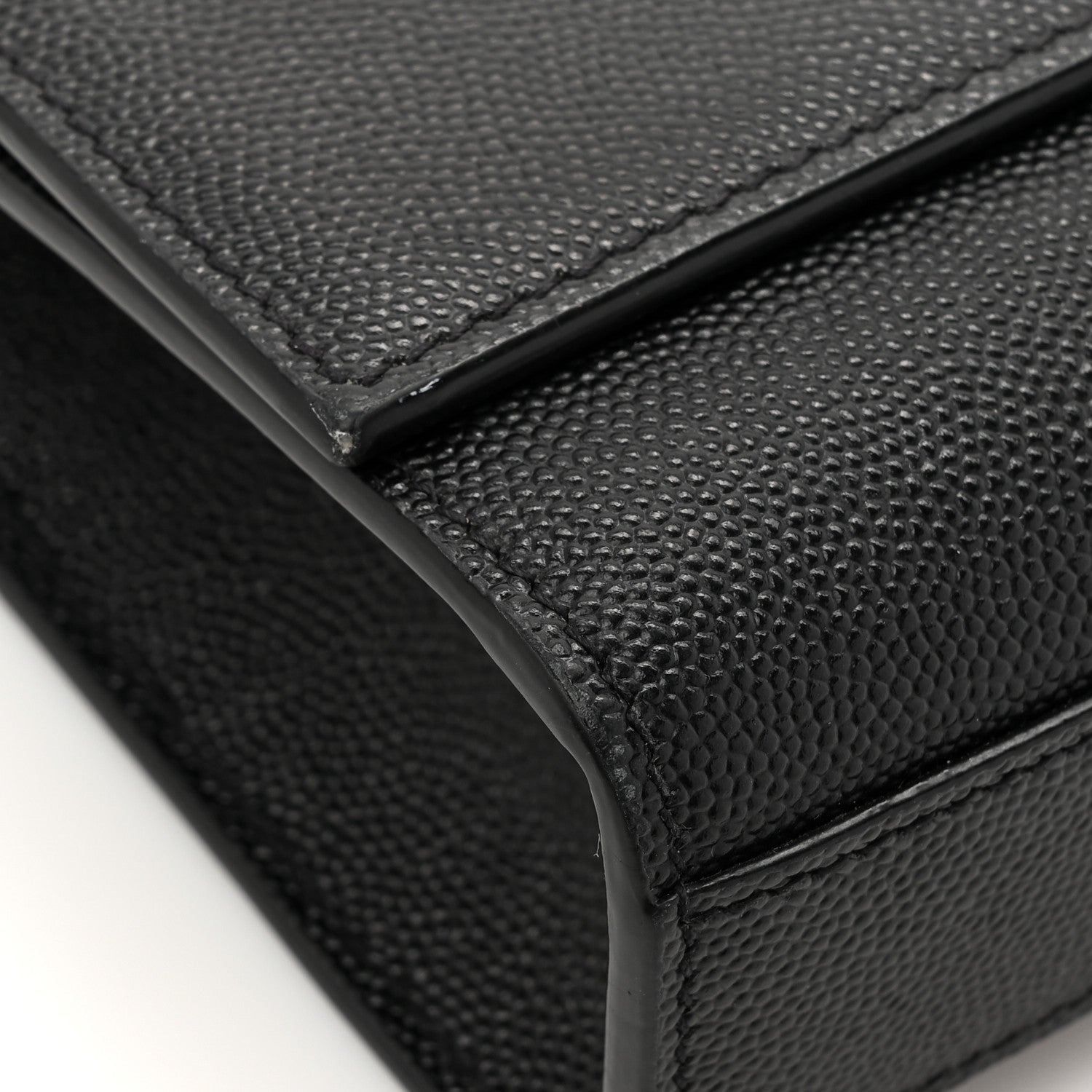 Saint Laurent Grain De Poudre Medium Classic Monogram Kate Satchel Black 12 of 16