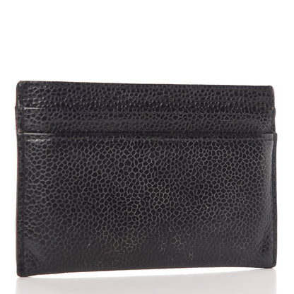 Chanel Caviar Timeless CC Card Holder Black 3 of 15