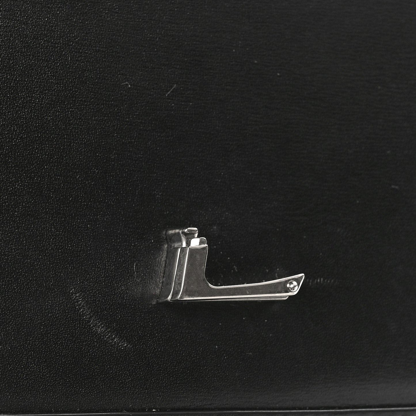 Box Calfskin Monogram Medium Solferino Satchel Black