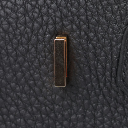 Hermes Togo Birkin 25 Black 23 of 34