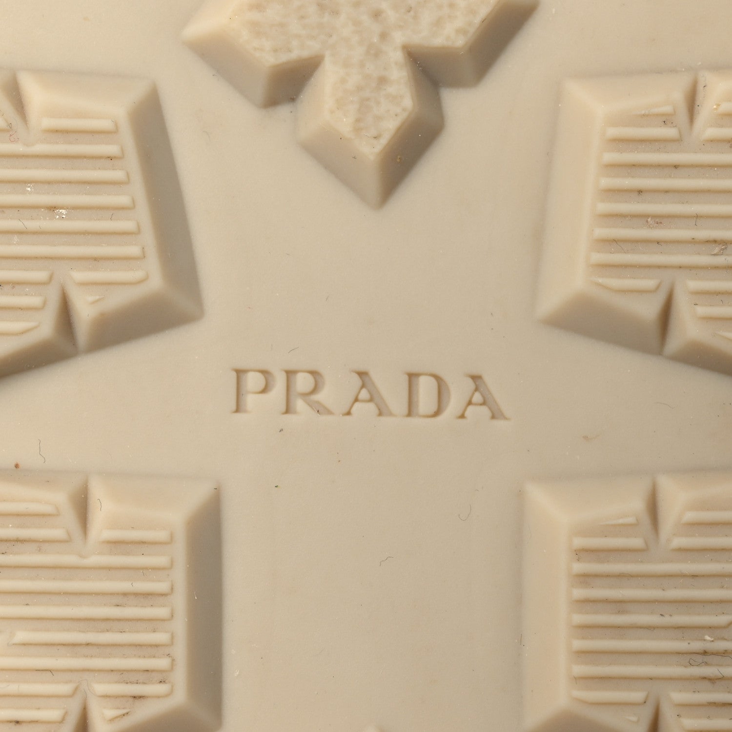 Prada Suede Shearling Mid Top Sneakers 41 Ecru 8 of 10