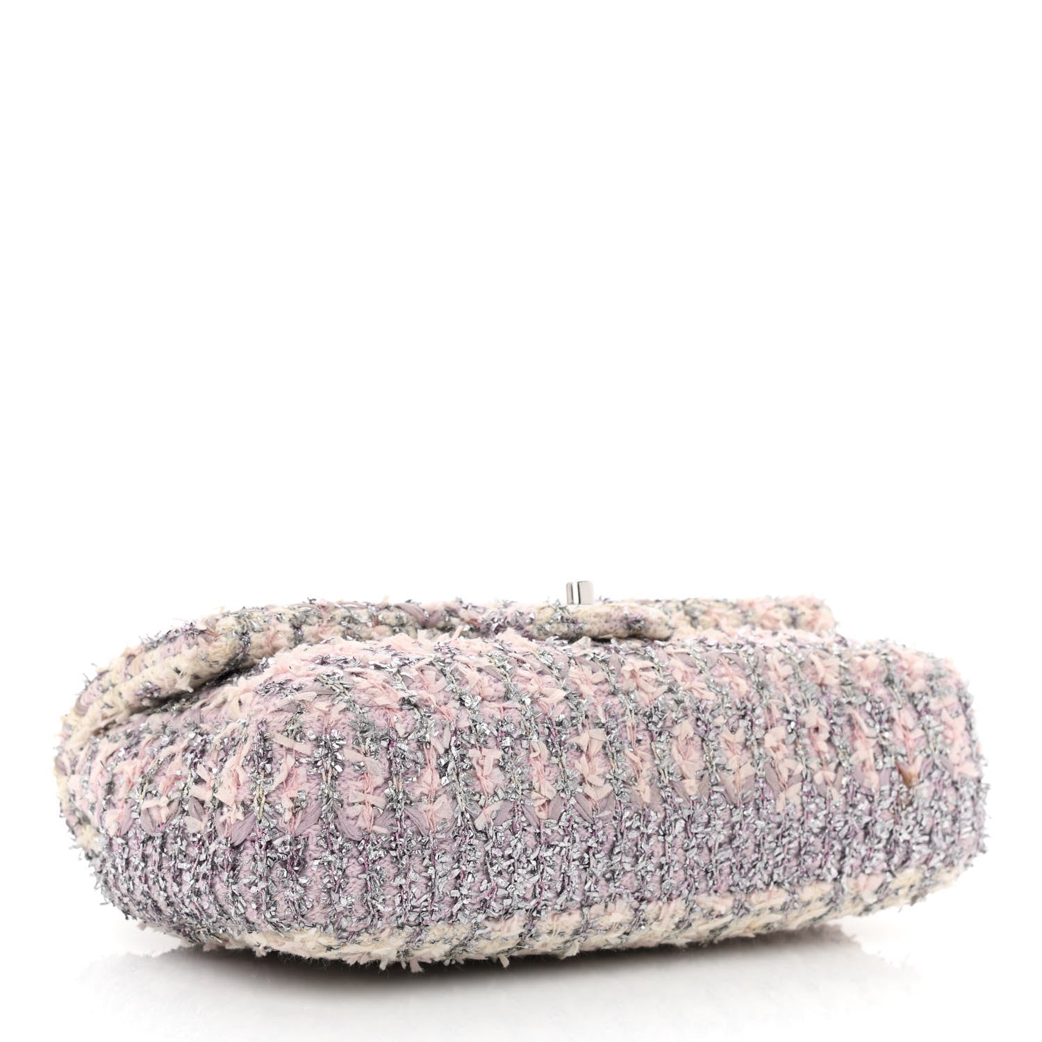 Chanel Tweed Medium Single Flap Pink 4 of 11